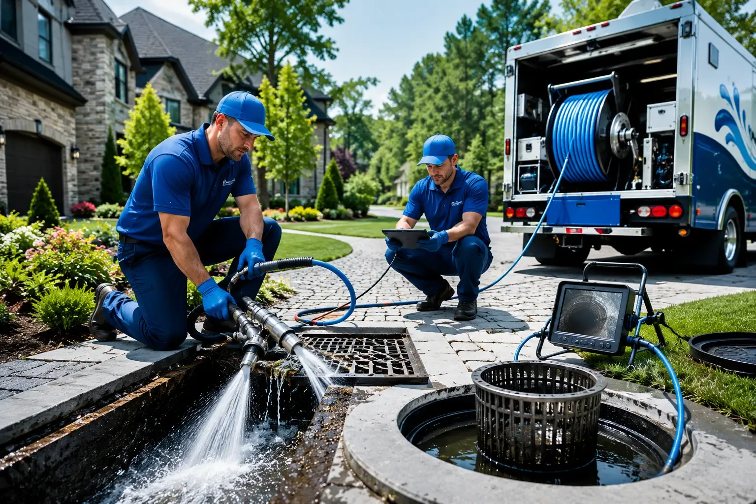 Local outdoor drain cleaning professionals in Middletown, RI